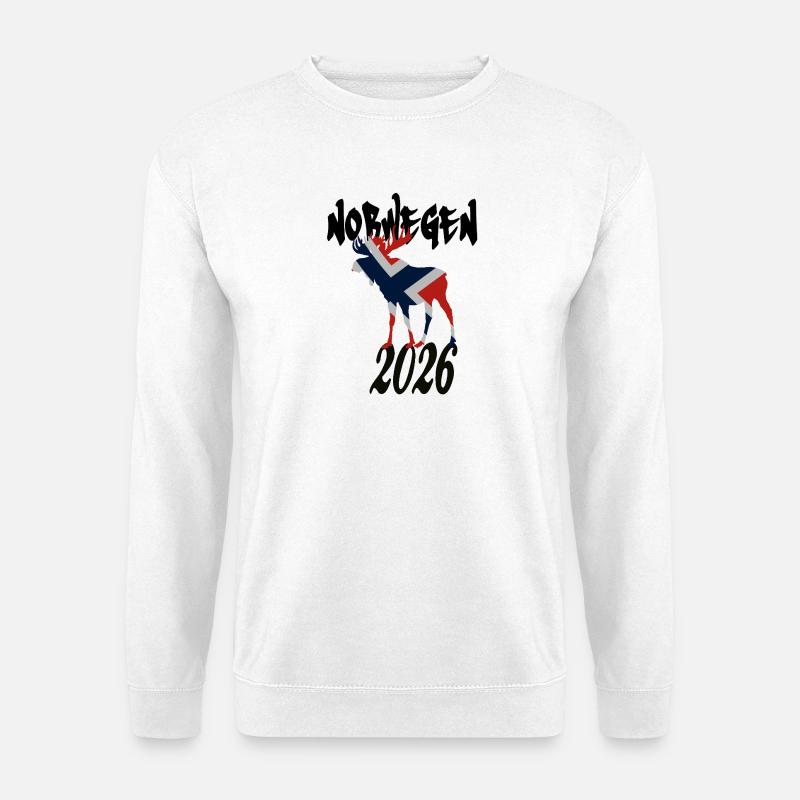 Elch 2026  - Unisex Pullover - Weiß