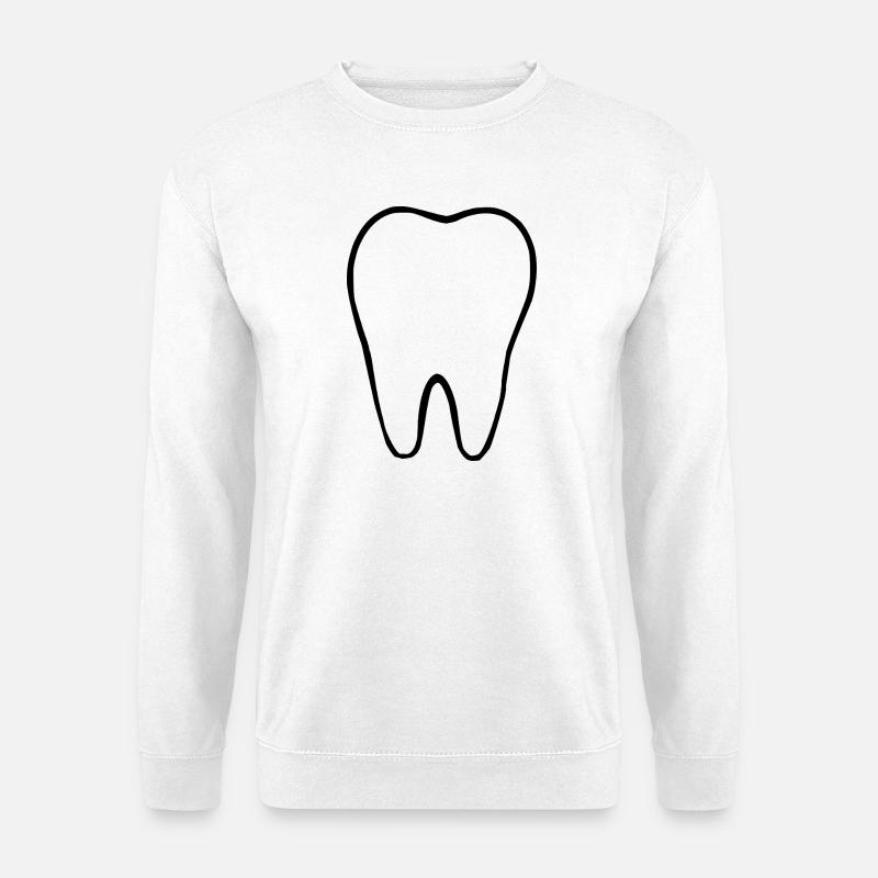 Tooth, Teeth, Dentist - Unisex Sweatshirt - white