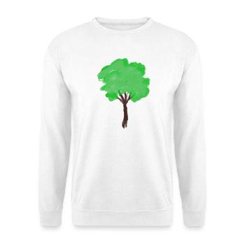 Baum Natur Gärtner - Unisex Pullover - Weiß - Vorne