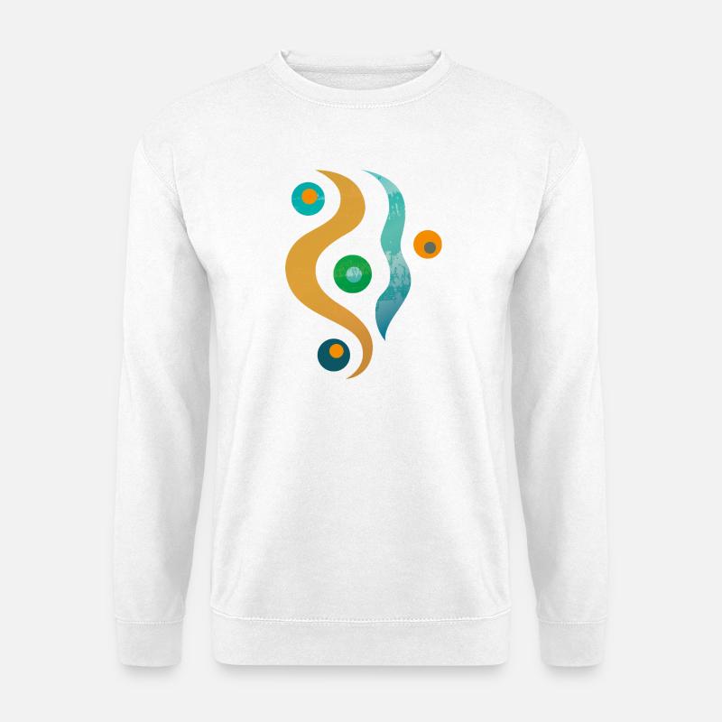 yoga-design_51 - Unisex Pullover - Weiß