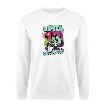 Niveau 13 Jeu complet Splash vieux de plusieurs années - Sweat-shirt Unisexe - blanc - Devant