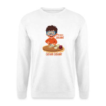 Problem Erkannt (Zwiebel) Gefahr Gebannt - Unisex Pullover - Weiß - Vorne