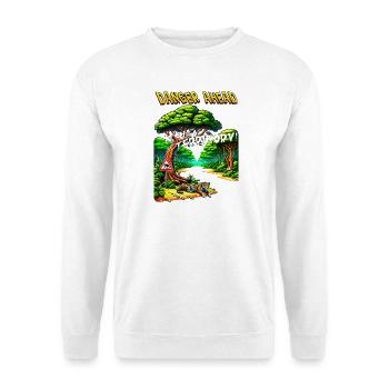 Territoire du Jaguar - Forêt de Colline - Sweat-shirt Unisexe - blanc - Devant