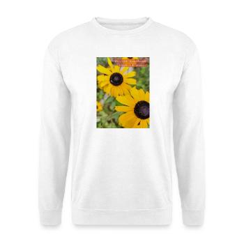 Doppelter Sonnenschein - Unisex Pullover - Weiß - Vorne