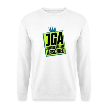 Junggesellenabschied JGA Neon Design - Unisex Pullover - Weiß - Vorne
