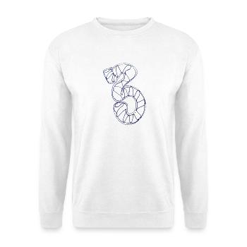 3 Street Art Souvenir Graffiti - Unisex Sweatshirt - white - Front