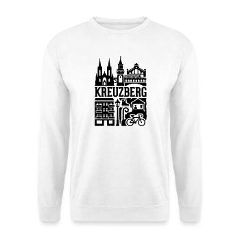 Berlin Kreuzberg in a Nutshell - Unisex Pullover - Weiß - Vorne