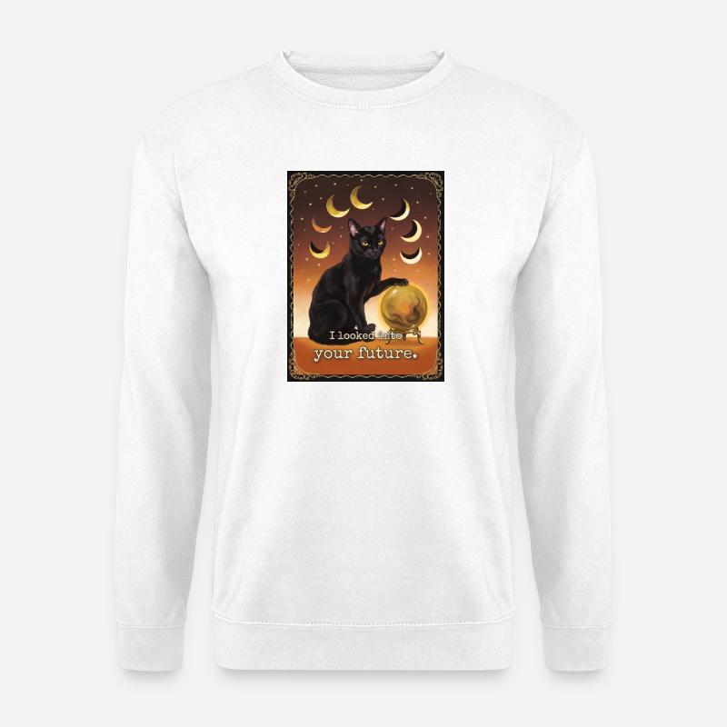 Zukünftige Nope-Katze - Unisex Pullover - Weiß