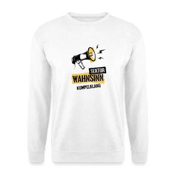 Sektor Wahnsinn - Unisex Pullover - Weiß - Vorne