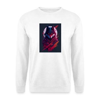 Blutmond Wolfsgeist - Unisex Pullover - Weiß - Vorne