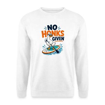 Backprint | SUP Paddleboard Board Stand Up paddel - Unisex Pullover - Weiß - Vorne