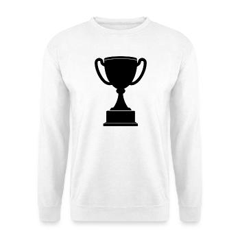 Trophäe - Unisex Pullover - Weiß - Vorne