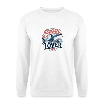 Shark Lover - T-Shirt for Shark Fans - Unisex Sweatshirt - white - Front