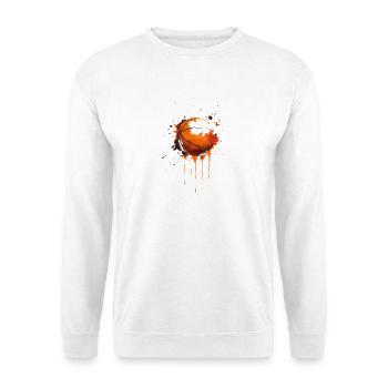 Basketball Im Blut - Unisex Pullover - Weiß - Vorne