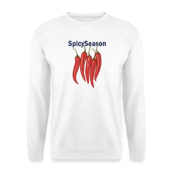 Spicy Season - Unisex Pullover - Weiß - Vorne