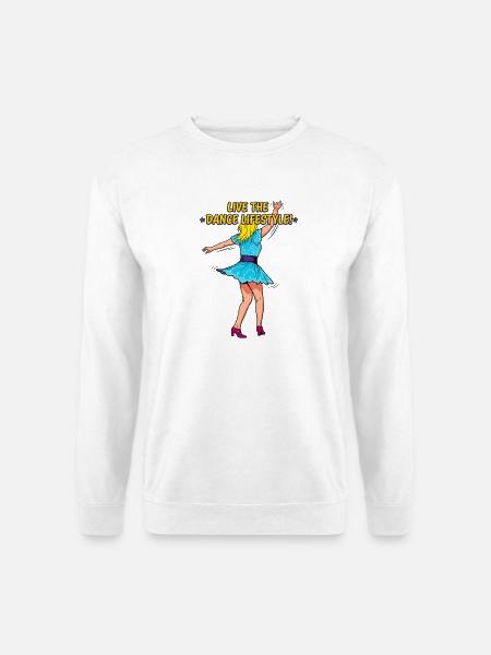 Danseuse - Mode de vie dansant - Sweat-shirt Unisexe - blanc