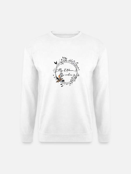 Kochkunst Grillabend - Unisex Pullover - Weiß