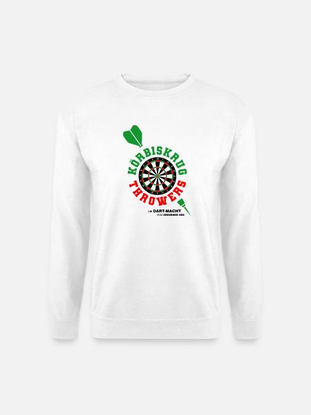 Körbiskrug Throwers - Unisex Pullover - Weiß