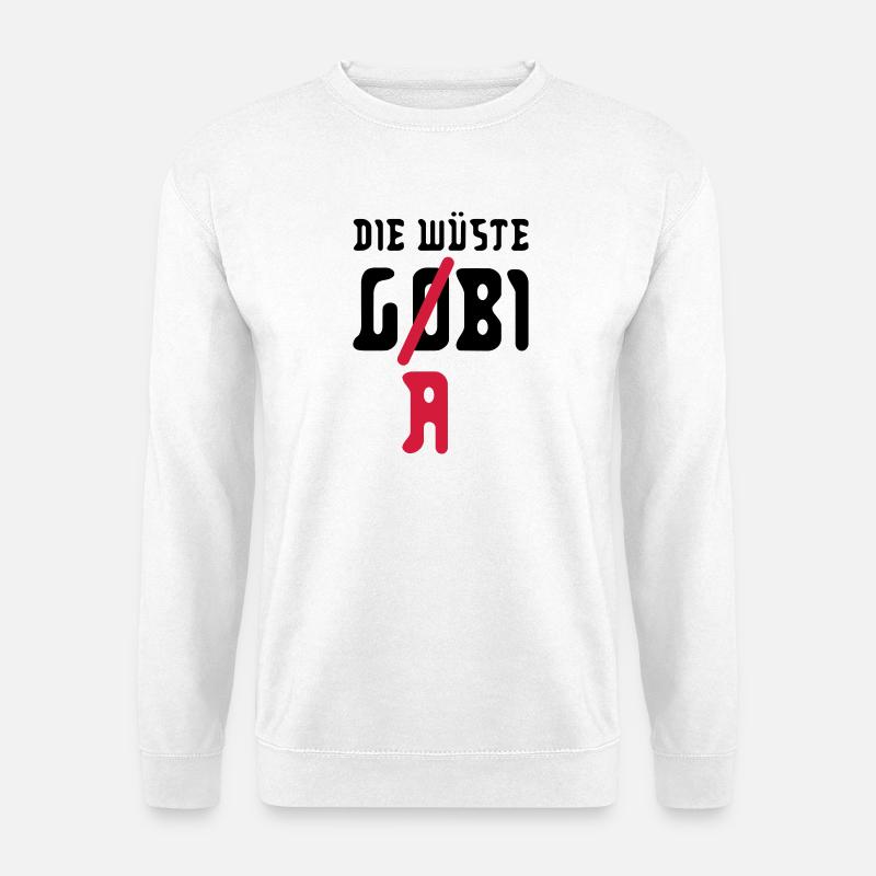 die wüste g(o)(a)bi - Unisex Pullover - Weiß