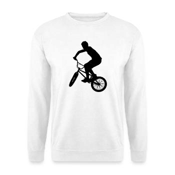 BMX - Unisex Sweatshirt - white - Front