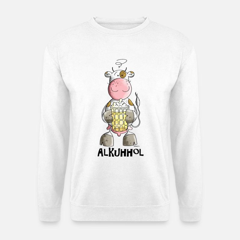 Alkuhhol - Unisex Pullover - Weiß
