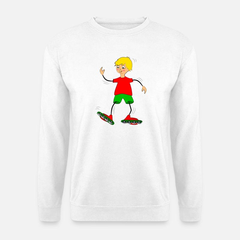 inliner sport kind - Unisex Pullover - Weiß