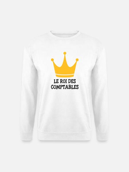 Accountant / Accounting / Comptable / Comptabilité - Unisex Sweatshirt - white