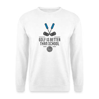 golf - Unisex Sweatshirt - white - Front
