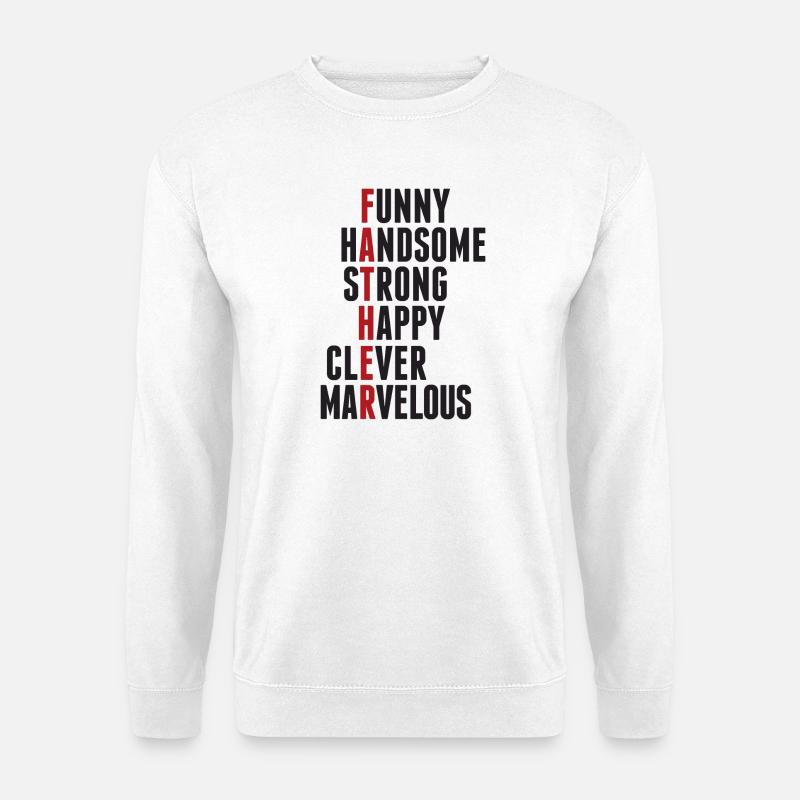 Best Dad Ever - Unisex Sweatshirt - white