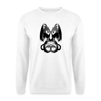 Skull and Dragons - Unisex Sweatshirt - white - Front