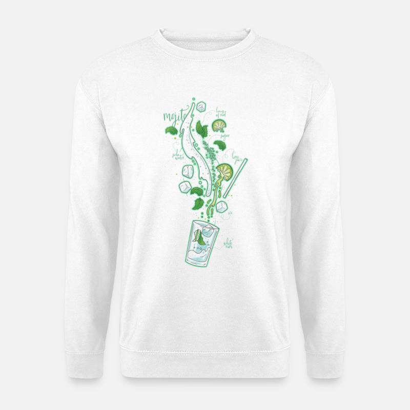 Mojito - Unisex Sweatshirt - white