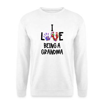 Grandma Statement Grandmother Pensioner Old Woman - Unisex Sweatshirt - white - Front