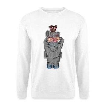Grandpas always have time granddaughter - Unisex Sweatshirt - white - Front