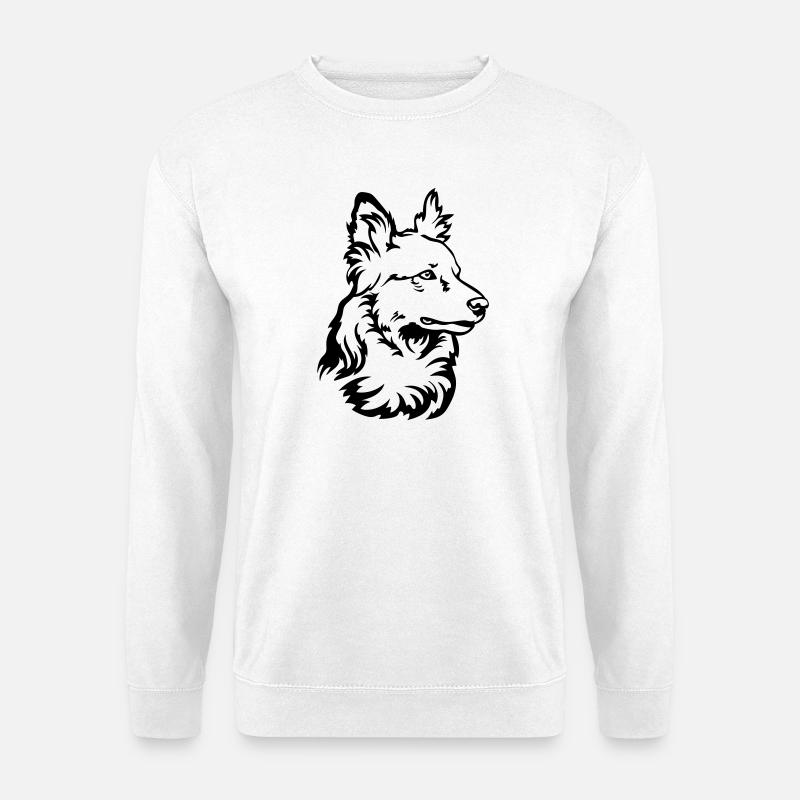 Harzer Fuchs Kopf - Unisex Pullover - Weiß