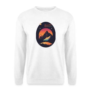Abenteuer - Unisex Pullover - Weiß - Vorne