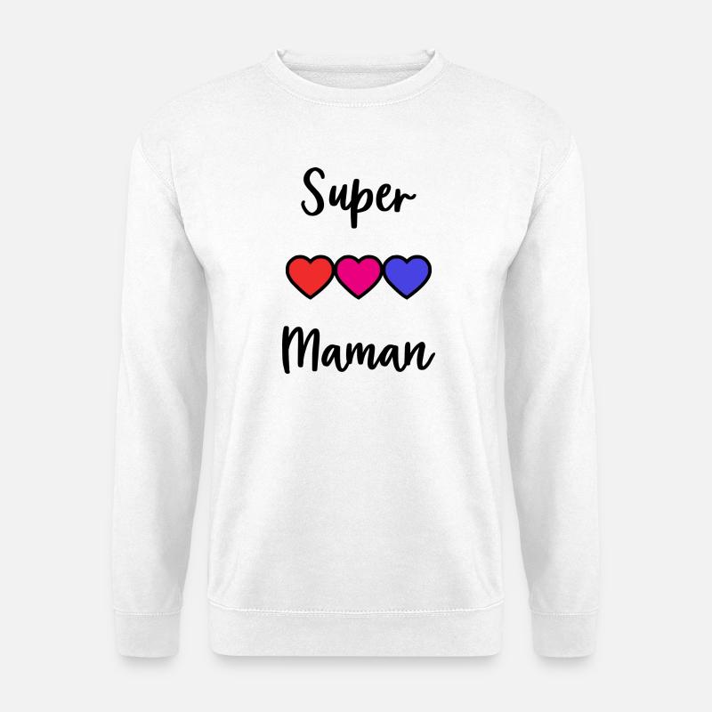 MAMA - Unisex Pullover - Weiß