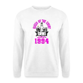 Tennis Shirt Women's Birthday Anniversary 1994 - Unisex Sweatshirt - white - Front