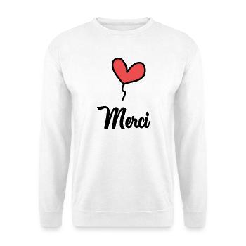 MISTRESS. MASTER. THANK YOU. THANK YOU MISTRESS - Unisex Sweatshirt - white - Front