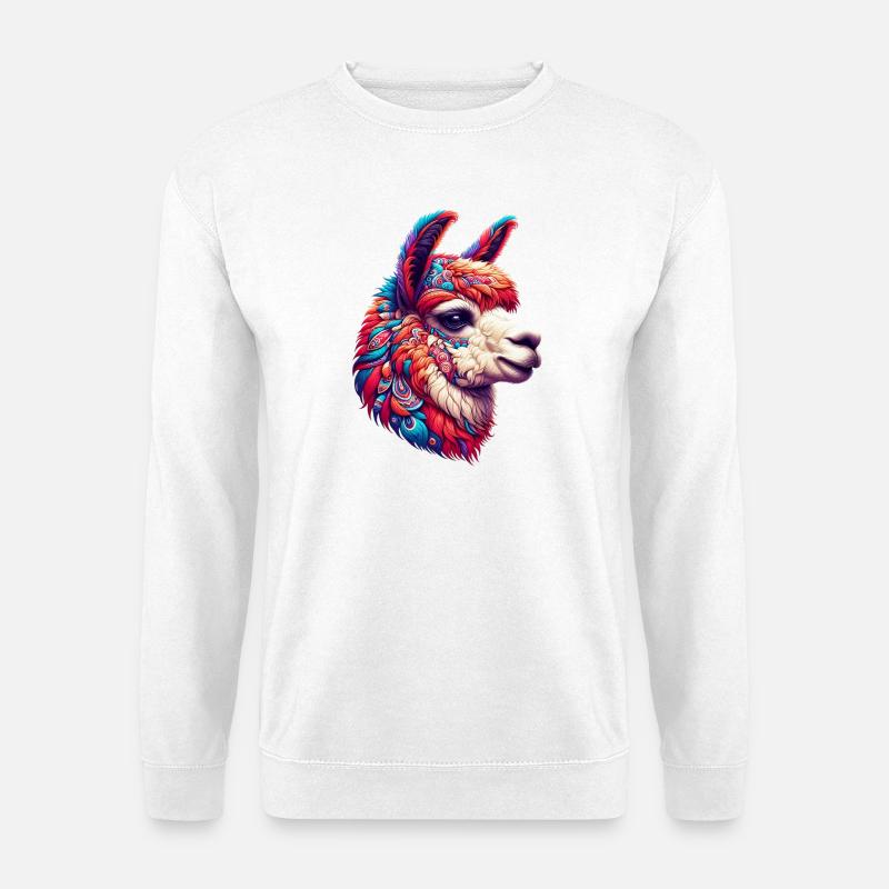 Alpaca - Unisex Sweatshirt - white