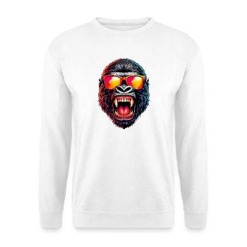 Gorilla - Unisex Sweatshirt - white - Front