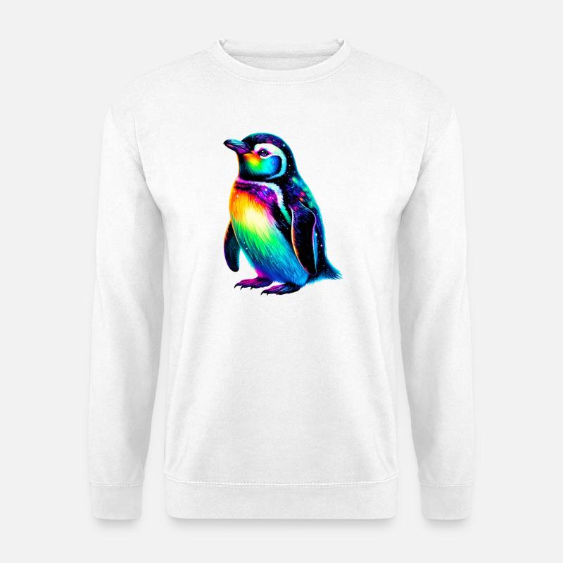 Penguin - Unisex Sweatshirt - white