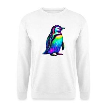 Pingouin - Sweat-shirt Unisexe - blanc - Devant