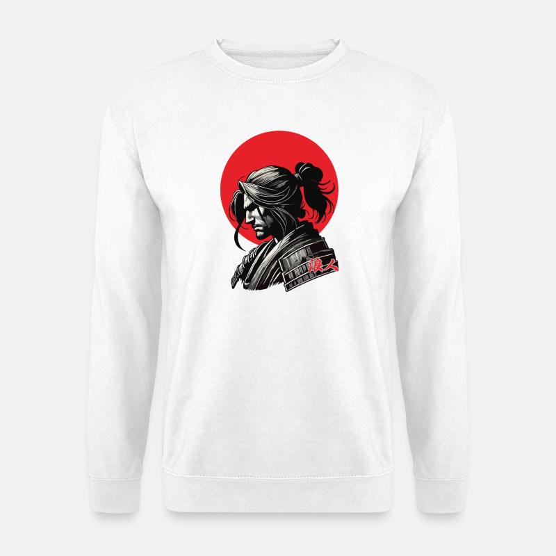 Ronin Krieger - Unisex Pullover - Weiß