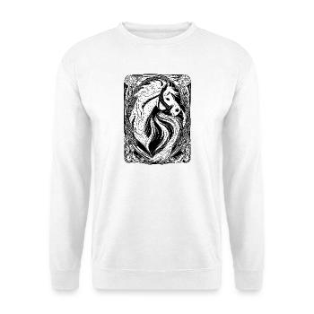 Horse - Unisex Sweatshirt - white - Front