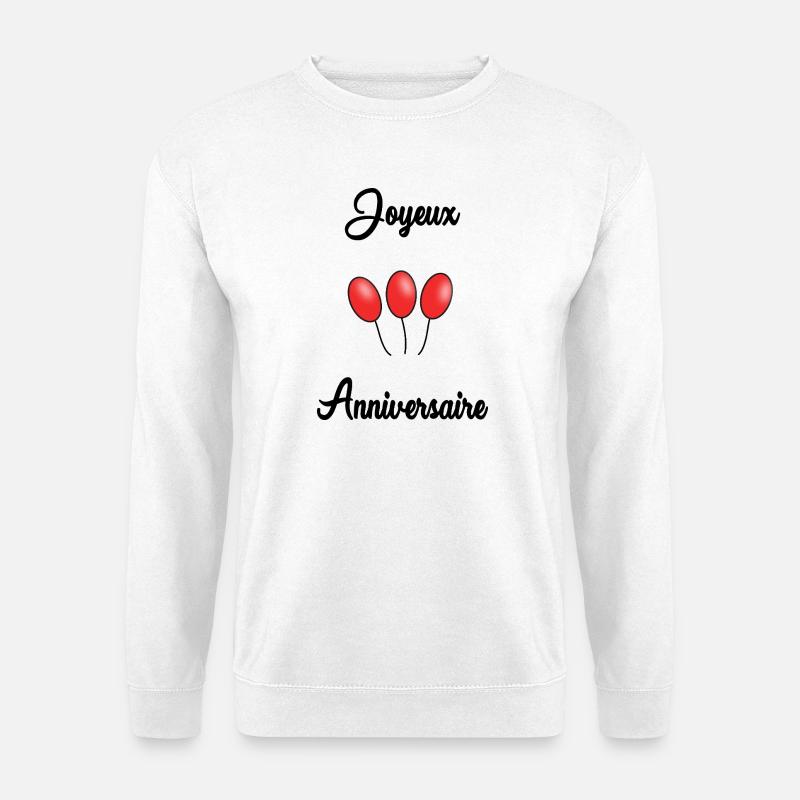 Farbige Tier-Eier - Unisex Pullover - Weiß