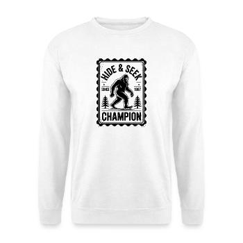 Hide and Seek Champion Bigfoot - Unisex Sweatshirt - white - Front
