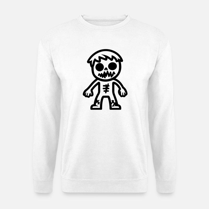 zombie_comic - Unisex Sweatshirt - white