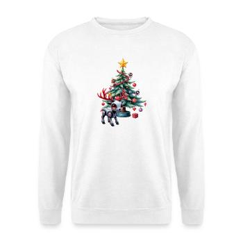 Christmas Robotic Enchanting - Unisex Sweatshirt - white - Front