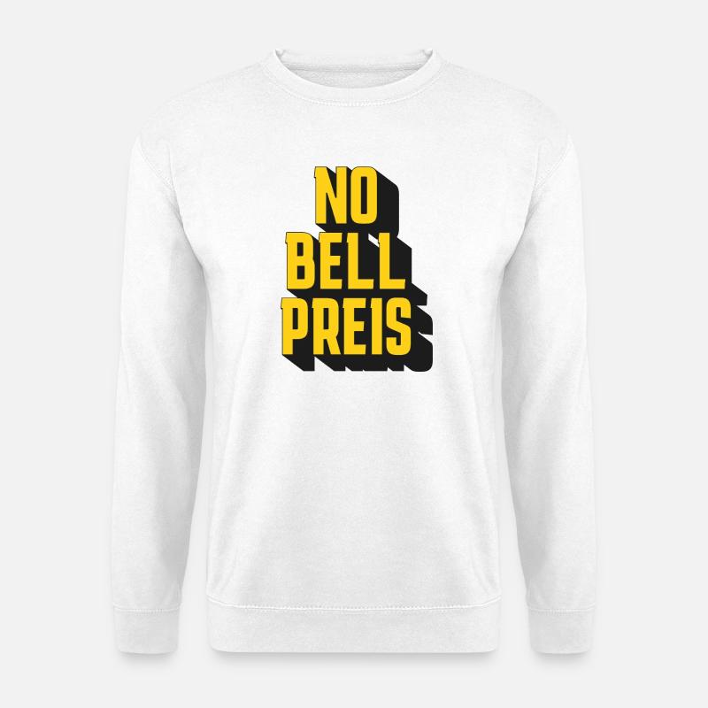 No Bell Preis - Unisex Pullover - Weiß