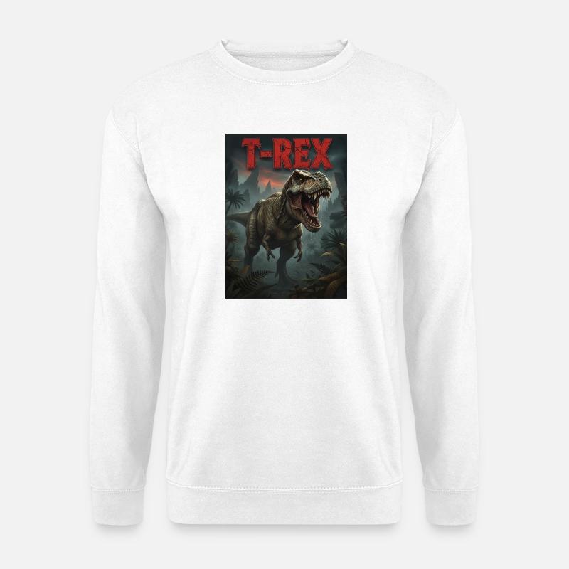 T-Rex - Unisex Pullover - Weiß